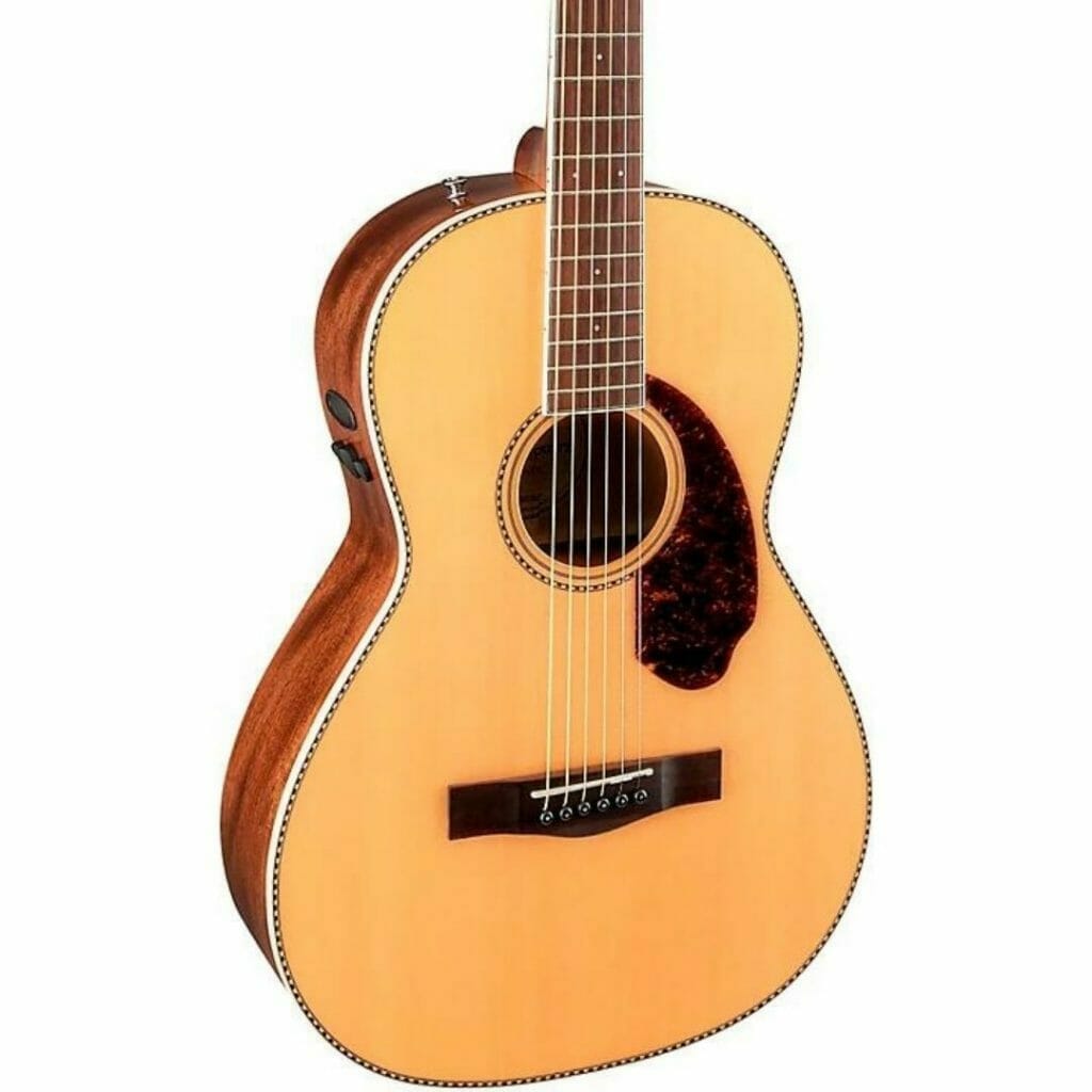 Parlor acoustic guitar body style
