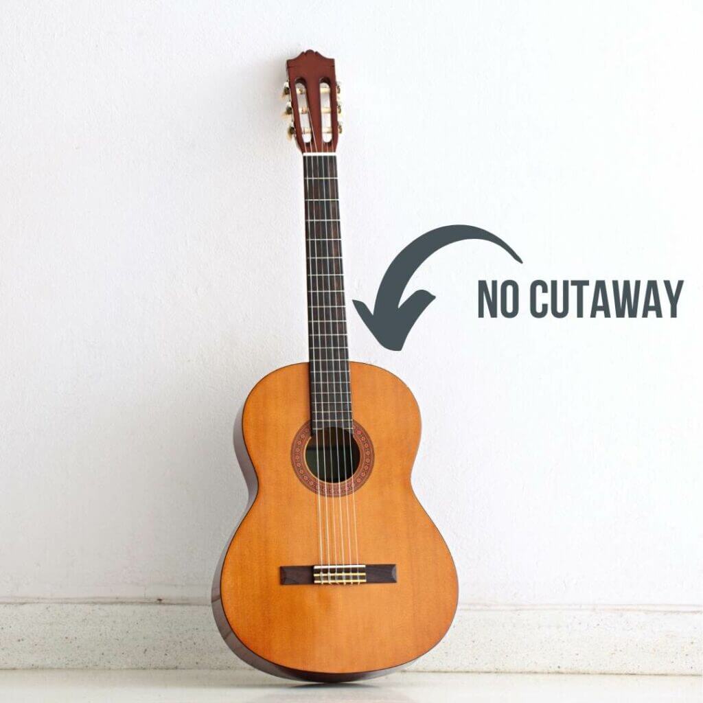 No Cutaway Acoustic Guitar Example