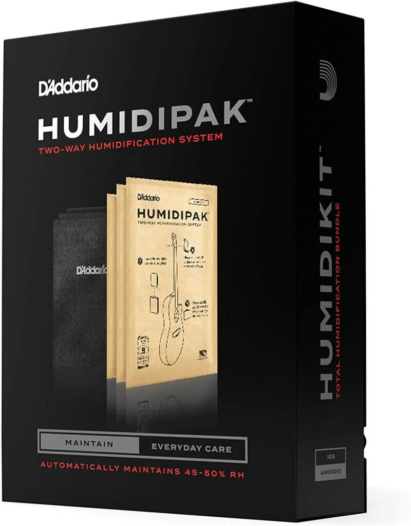 D'Addario Humidipack Two Way Humidification System