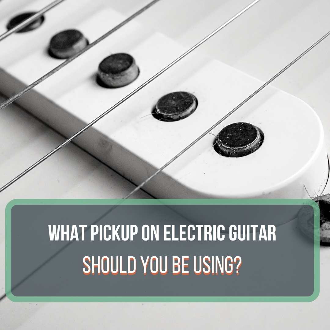 Neck vs Bridge Pickups Featured Image. A black and white picture of a single-coil guitar pickup.