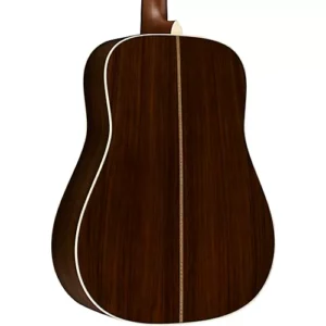 This is a picture of the back of a Martin D-28. Its to illustrate the Rosewood used in the construction.