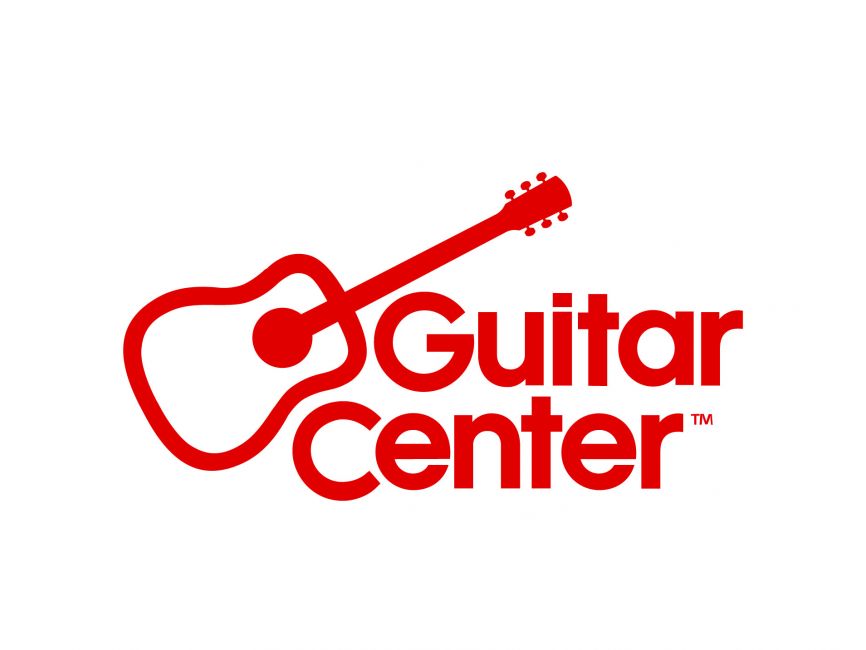 This is a picture of the Guitar Center logo.